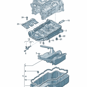 06L103598AD 油底壳下部件 适用于奥迪A7L