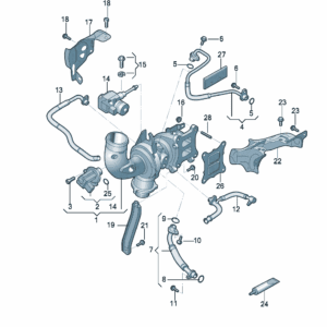 06L145874G 废气涡轮增压器 适用于奥迪A7L
