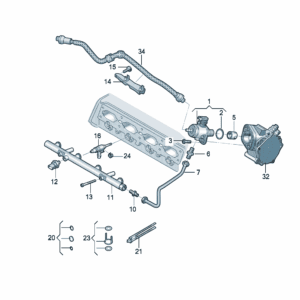 06Q127025Q 燃油泵适用于奥迪A7L
