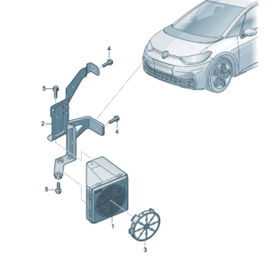 10D035335A 扬声器适用于上汽大众ID.3