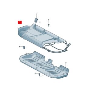 10D885175 后座椅适用于上汽大众ID.3