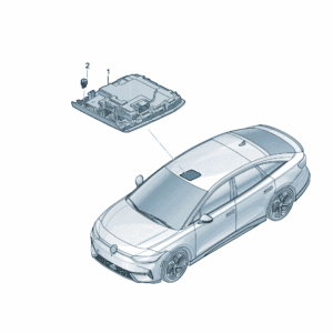 11D959569YRW 阅读灯适用于大众ID7