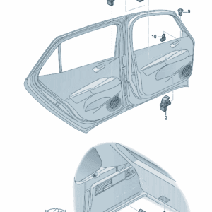 11D959862J 电动车装升降器开关适用于大众ID7
