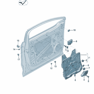 12D837461A 12D837462A 车窗升降器适用于奥迪Q5e tron
