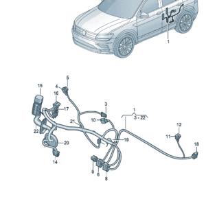 14G971693A-14G971694A-车门线束适用于大众ID7