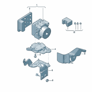 1EA614517AQ ABS单元，带控制单元 适用于大众ID3