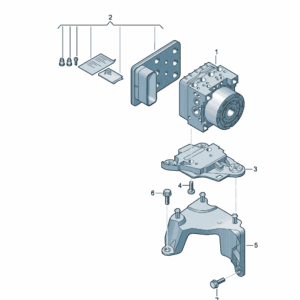 1EA614517BP ABS 单元控制单元大众ID7