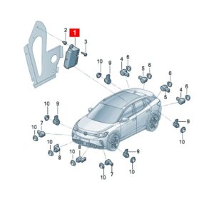 1EA919294D 泊车辅助系统控制单元 适用于上汽大众ID.3