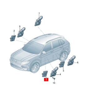 1EB959593A 1EB959592A 车门控制单元 适用于上汽大众ID.3