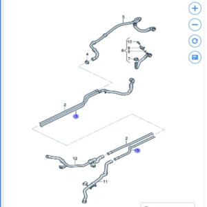 1ED 121 064 冷却液管D 适用于安徽大众与众06