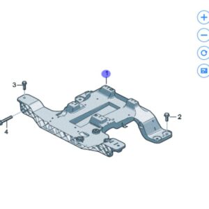 1ED 805 211 逆变器支架 适用于安徽大众06
