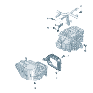1ED260377空气导管适用于奥迪Q5e tron