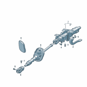 1ED419512D 转向柱 方向机适用于奥迪Q5e tron