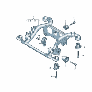 1ED505235A 副车架 适用于大众ID3