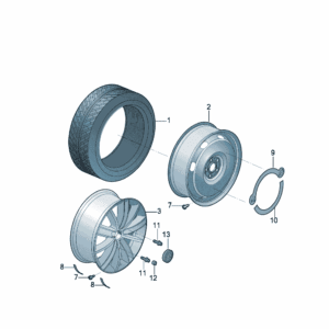 1ED601307D 子午线轮胎适用于大众ID3