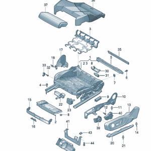 1ED881105C 1ED881106D 座椅底架 适用于奥迪Q4e tron