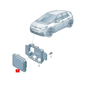 1ED907561B 雷达传感器适用于大众ID.3