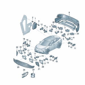 1EE919300A 控制单元 自动泊车辅助系统适用于大众ID7