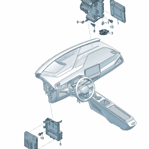 1EE937012B-数据总线通信_中央控制单元和_诊断接口（网关)适用于大众ID7
