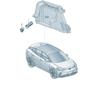 1KD919309 插座适用于大众ID7
