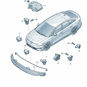 3WA959655Q 安全气囊适用大众ID7