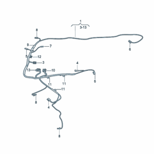 4CG971693G 线束，用于_车门饰板 适用于奥迪Q6