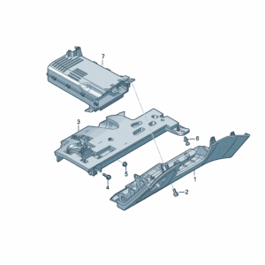 4KG863075A 杂物箱适用于奥迪A7L