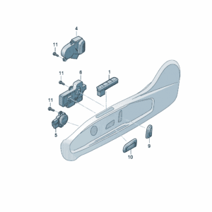 5GG9597779B9 座椅开关适用于大众ID7
