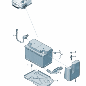 5QS915089A 蓄电池适用于大众ID7