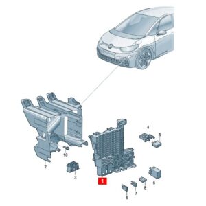 5WA937615 继电器座 适用于上汽大众ID.3