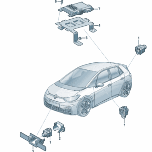 5WD980546A-摄像头适用于大众ID7