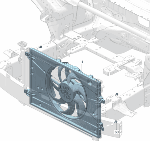 6600091332 风扇总成适用于极氪001