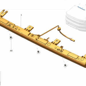 6608091991 高位制动灯 适用于极氪001 - 杰联莱