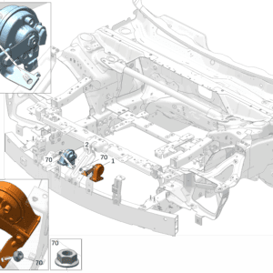 6608102204 高音喇叭 适用于极氪7x