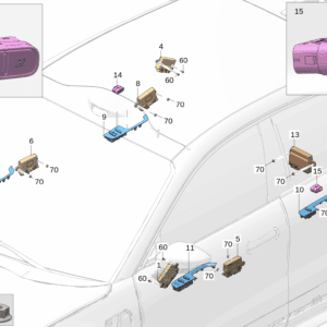6608104640 驾驶员侧车门模块 （DDM） 左 适用于极氪7X