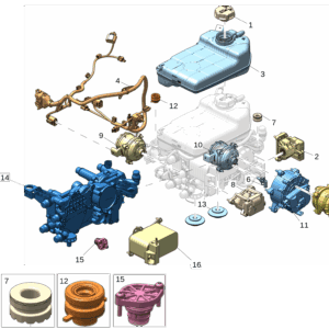 6608106853 膨胀水箱盖 适用于极氪7x