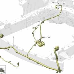 6608115189  	电子助力转向（EPAS）线束 适用于极氪7x