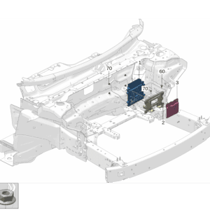 6608116597 整车控制单元（VCU） 适用于极氪X - 杰联莱