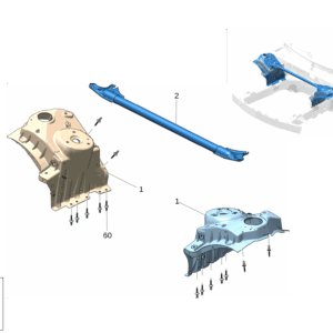 6608181349 动力托架总成 适用于极氪7x