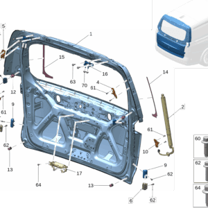 6608210729C15  8894254135C15尾门适用于极氪009