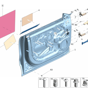 6608277030 前门 右 适用于极氪7x