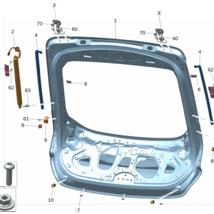6608277261 尾门适用于极氪001 - 杰联莱