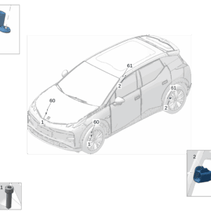 8888762802 轮速传感器 适用于极氪X - 杰联莱