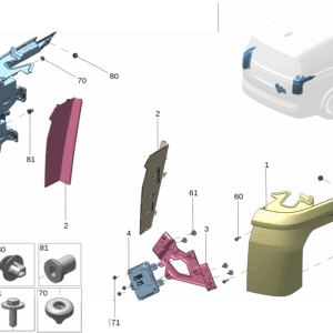8889338468  8889338484  车身侧尾灯 左 车身侧尾灯 右适用于极氪009