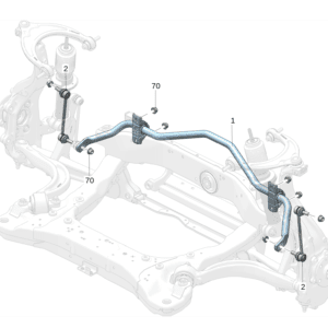 8889424596 	前防倾杆 适用于极氪009