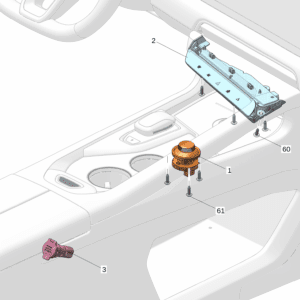 8889772751BA4 音量开关 适用于极氪001 - 杰联莱