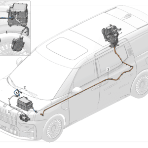 8890013483 电动压缩机（ELAC）线束 适用于极氪009