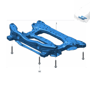 8890288496 前副车架 适用于极氪X - 杰联莱