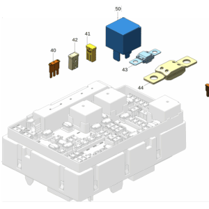 8890366355  	保险丝 MICRO3 15A 适用于极氪7x