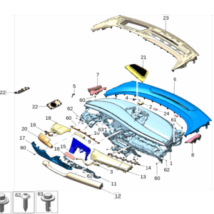 8890575284LA2 仪表板 适用于极氪009